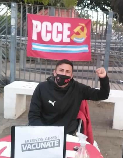 PCCEGRodriguez's tweet photo. Desde el PCCE Gral Rodríguez queremos felicitar a todxs los integrantes que conforman la lista por el Frente de Todos, y en especial a nuestro camarada Santiago Alfaro como pre candidato a Consejero Escolar. Lealtad y coherencia

#PCCE
#LaIzquierdaEnTodxs
#FernandoVeraConcejal https://t.co/RpsYYuVibY