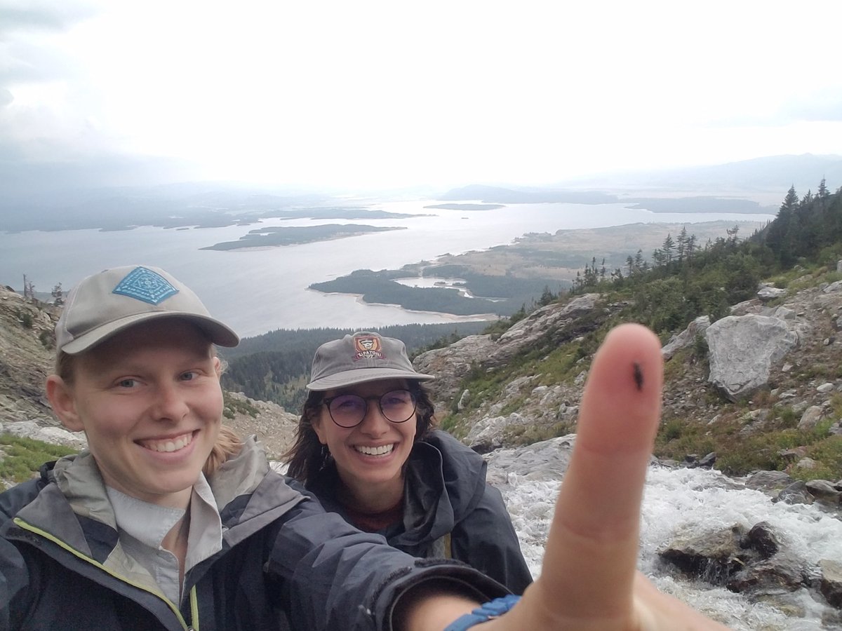 #SelfiesForSarah so that @eco_scollins knows that I'm safe in the field. Featuring friend Dana and a blurry Lednia tetonica.