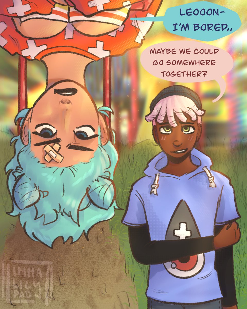 immalilypad's tweet image. I drew Rita and Leon from the #tocalifestories series I just finished watching bc I used to play a lot of the #tocaboca apps so much nostalgia hehe~