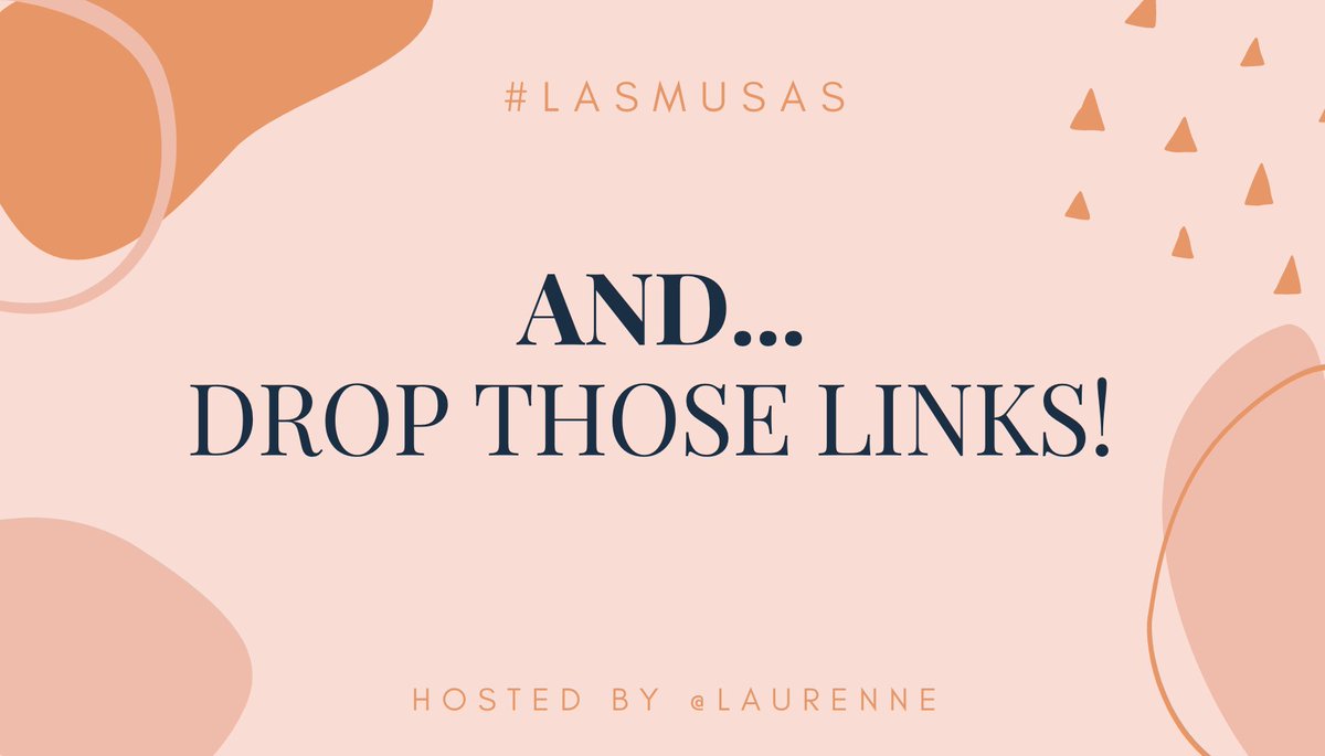 Every #LasMusas book I just learned about sounded so good. Tell everyone where to find you, your book, your favorite stuff, whatever. And thanks for coming to the chat! See you August 28th.