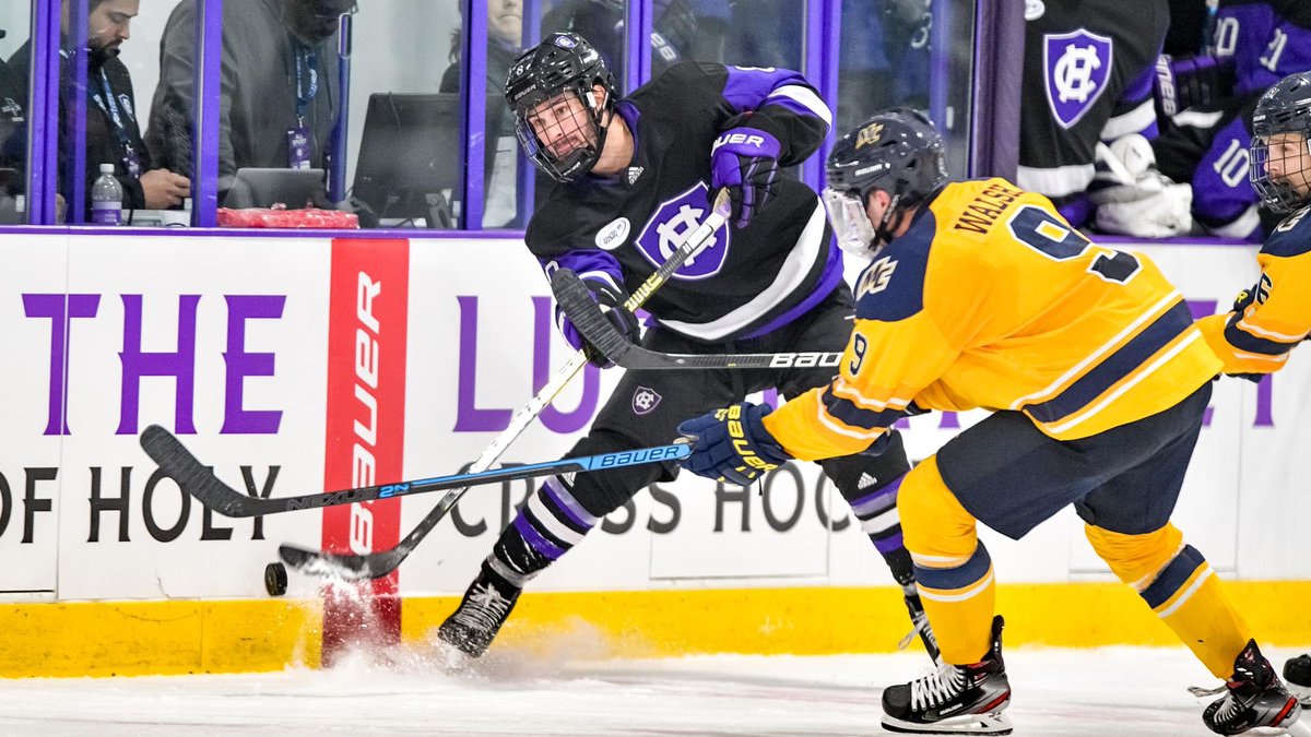 CFB247's tweet photo. Will Brophy 
Holy Cross, Defenseman 2016-2020 https://t.co/lmB55vbByM
