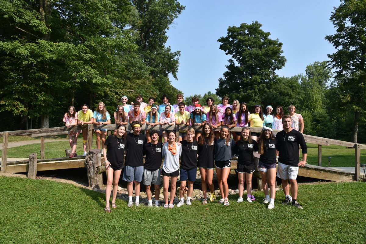 BishopWatterson's tweet photo. Kairos 18 is complete! Faith and friendship on God's time for members of the Class of 2022. Thank you to the leaders who took time out of their summer to prepare and lead, especially the Class of 2021 alumni who came back for this first-ever summer Kairos!  @BWHScampusministry https://t.co/WjlHkE2oyG