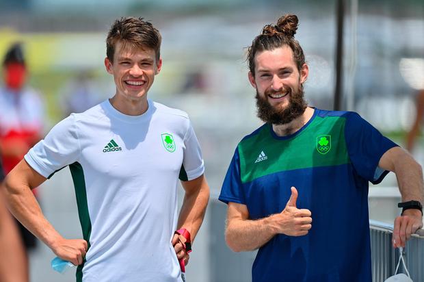 fbd_ie's tweet photo. What a performance!!. Congratulations Paul & Fintan on a fantastic Skibbereen success story. Paul has been an FBD Ambassador since 2016 and it has been an absolute honour to Support him on the journey to Olympic Gold. A champion on and off the water. #SoundSupport #TeamIreland https://t.co/0oP6aowdbm