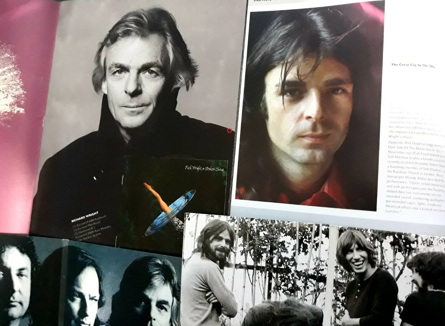 RICK WRIGHT (1943-2008)
PINK FLOYD

Happy Birthday Rick , July 28.  