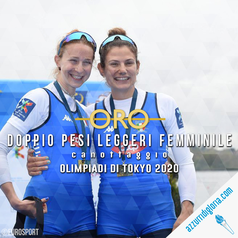 azzurridigloria's tweet image. 🥇 OROOOOOOOOOOOOOOOOOOOOOOOO!🥇

Oro pazzesco di Valentina #Rodini e Federica #Cesarini per @canottaggio1888 e @ItaliaTeam_it! Un clamoroso sorpasso in extremis su #Francia e #Olanda (che si pianta nel finale), dopo il record del mondo in semi!

#rowing #tokyo2020 #olympics