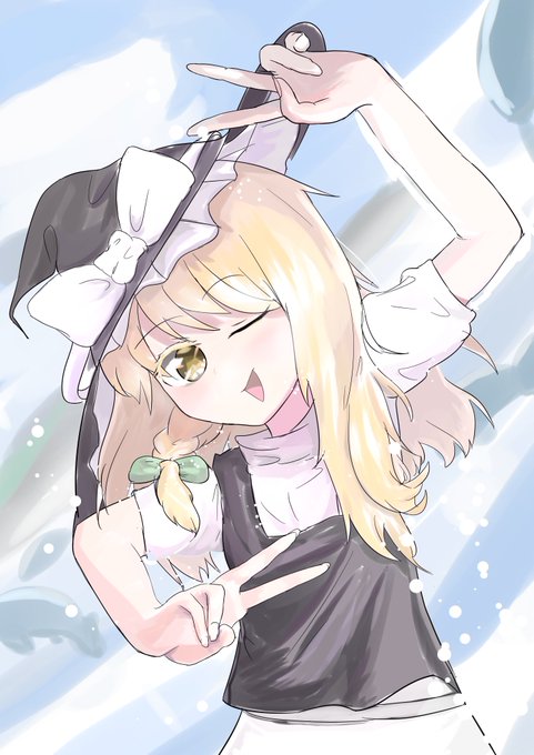 2  水浴び魔理沙 