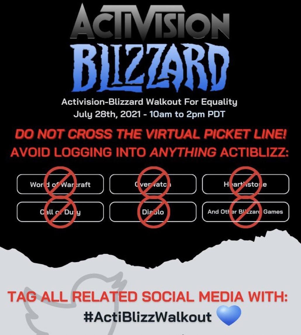 KnightTime_DM's tweet image. #ActiBlizzWalkout 
Just wanted to share!