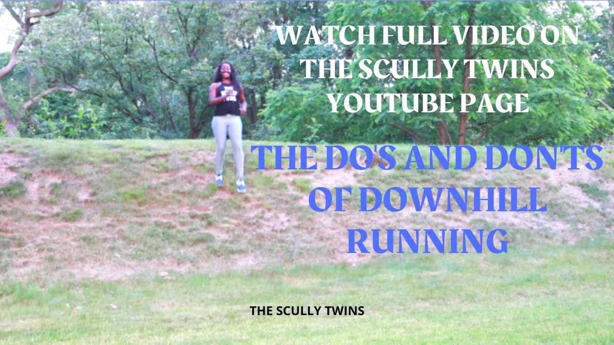 Downhill running can be a challenge for some #runners 🏃‍♀️which is why we wanted to give some great tips for the Do's and Don'ts of running 🏃‍♀️ downhill. Be sure to click link 👇for the free video on downhill #running. youtu.be/J0ErdSExf1g