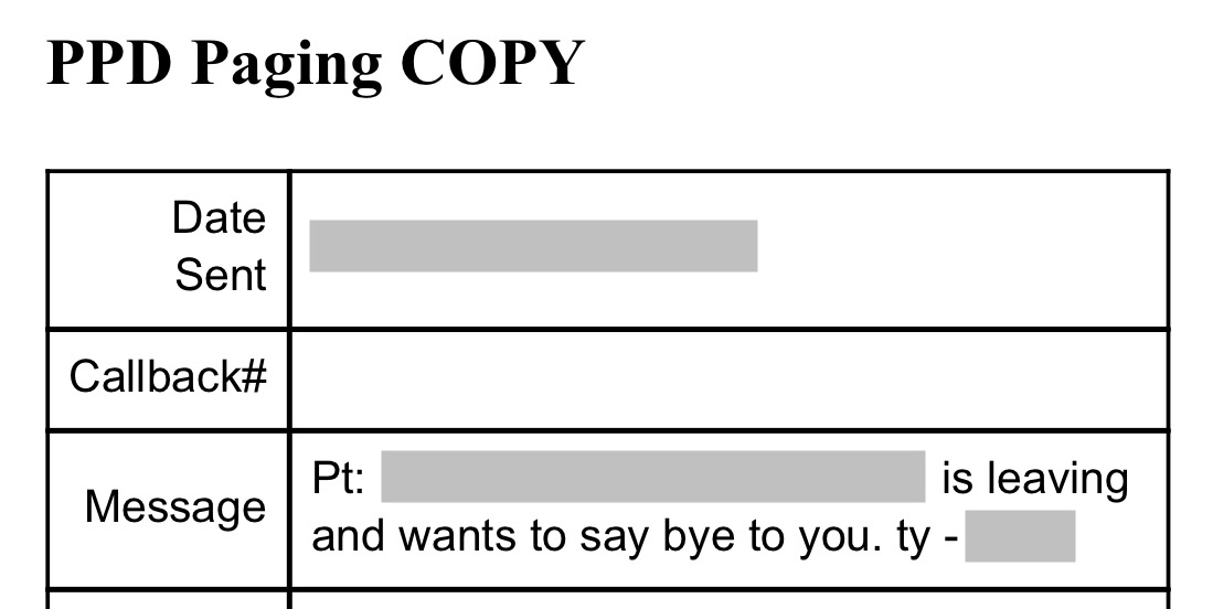 I had to run to respond to this page. These are the moments I live for. The value of human connection. Even in the hospital. Especially there. We are people taking care of each other, let's never forget that in the workload and pressure. #MedTwitter <a href="/SalemIMres/">Salem Hospital - IM Residency Program</a>
