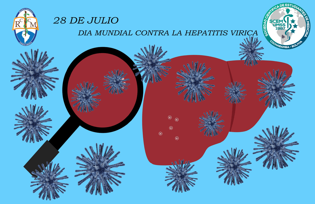 revcientcienmed's tweet photo. El 28 de julio de cada año se celebra el Día Mundial contra la Hepatitis para concienciar sobre las hepatitis víricas, que inflaman el hígado y provocan diversas enfermedades graves, entre ellas el carcinoma hepatocelular. El tema de este año es: «La hepatitis no puede esperar». https://t.co/aaLhx5ORf5