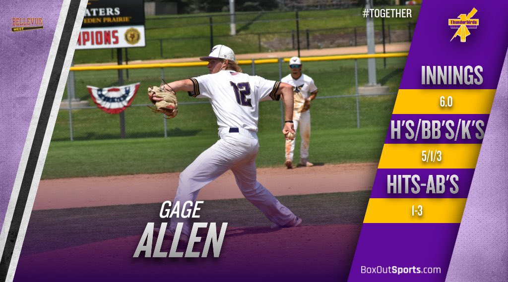 Bellevue West Thunderbirds Baseball tweet media