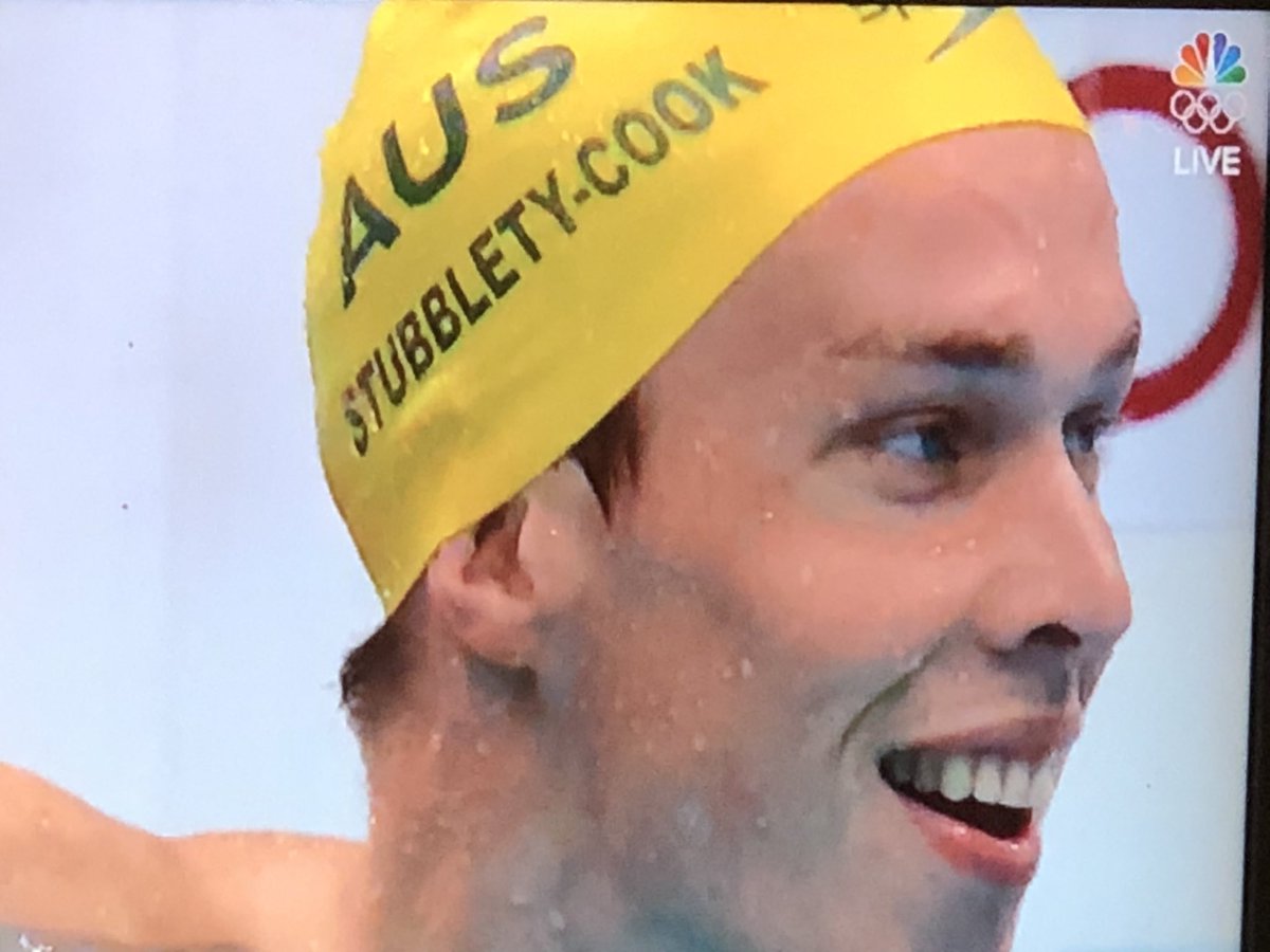 MandiBierly's tweet photo. This is so close to being the world’s greatest last name. #StubbletyCook #Tokyo2020 https://t.co/eTzv8d15WC
