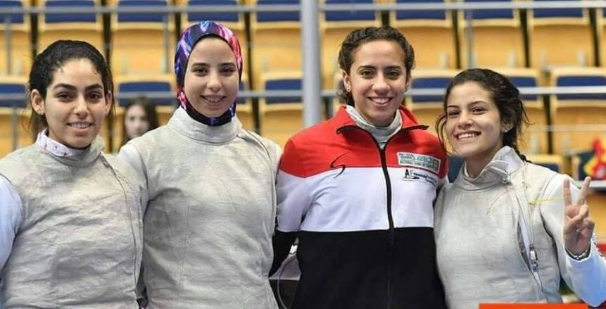 منتخب السلاح المصري للسيدات - طوكيو