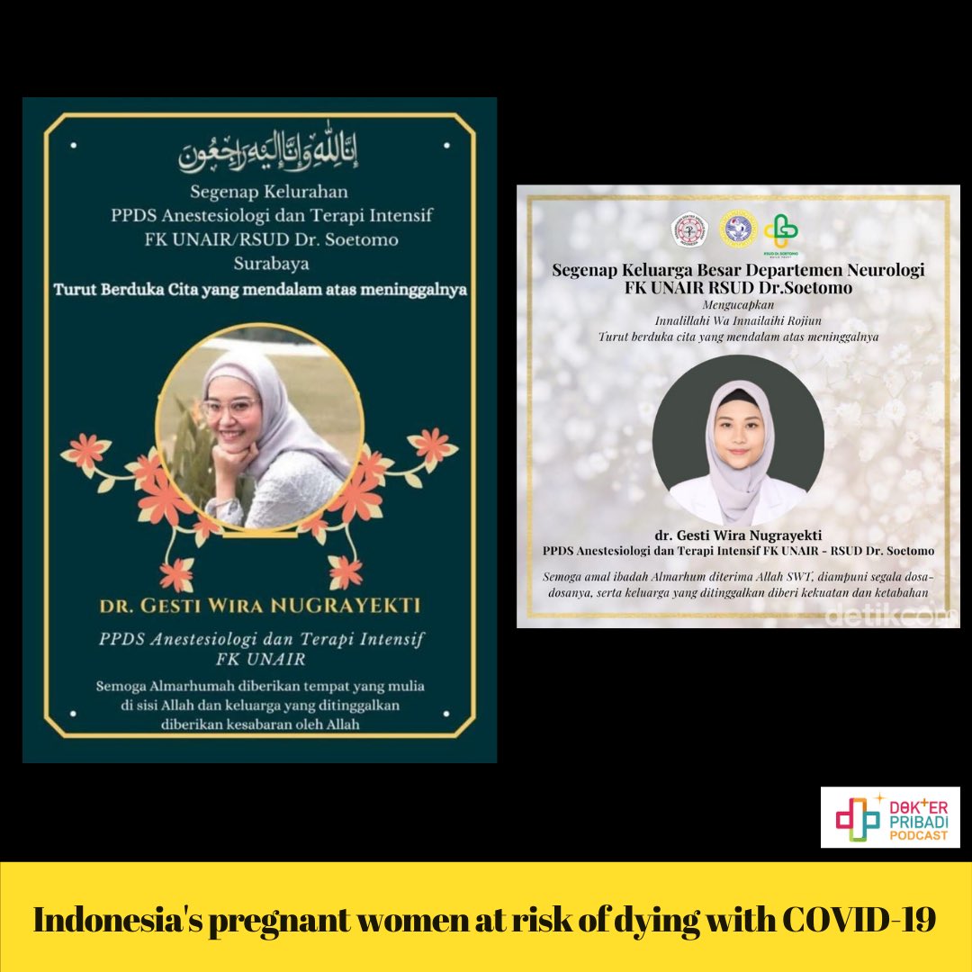 DokterPodcast's tweet photo. We don’t want a second Gesti!!Please kasih prioritas Bumil buat di Vaksin Covid-19

Bukan influencer tanpa komorbid yang pamer vaksin ke-3 https://t.co/uecwXQcJus