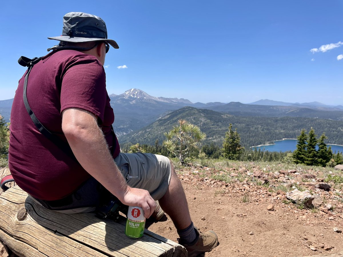 wander_filled's tweet photo. @59NationalParks @naturetechfam A11) Head north (though that didn’t really work this summer), find some elevation and carry a #trailbeer to help you cool off! #ParkChat #setbeerfree https://t.co/0a7QLydrii