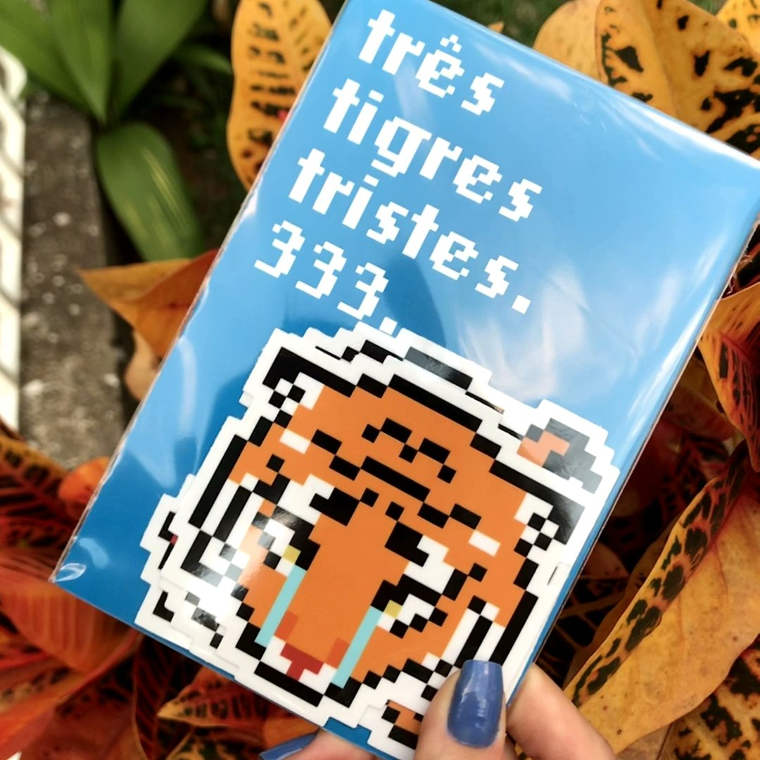 lembendo's tweet photo. Fiz adesivos dos tais tigres tristes. Disponível pra compra lá no meu insta:
Stickers avalibe at: https://t.co/ULvXxBuUdK
#pixelart #pixels #pixelartist #pixel_art #pixelated #pixelcharacterdesign #pixelcharacter #pixelportrait #pixelartcharacter #pixelartportrait #pixeltiger https://t.co/uHPnKoh0aN