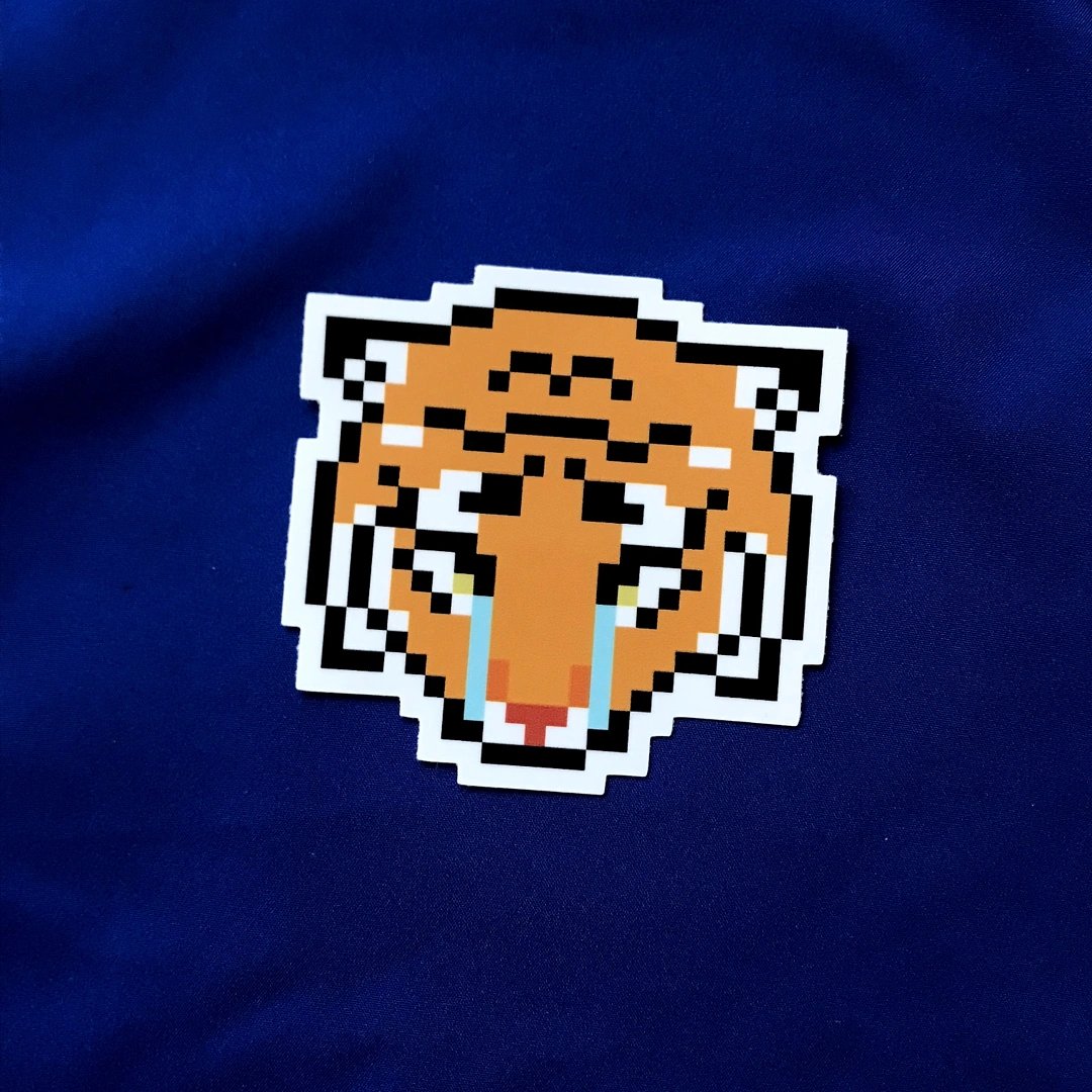 lembendo's tweet photo. Fiz adesivos dos tais tigres tristes. Disponível pra compra lá no meu insta:
Stickers avalibe at: https://t.co/ULvXxBuUdK
#pixelart #pixels #pixelartist #pixel_art #pixelated #pixelcharacterdesign #pixelcharacter #pixelportrait #pixelartcharacter #pixelartportrait #pixeltiger https://t.co/uHPnKoh0aN