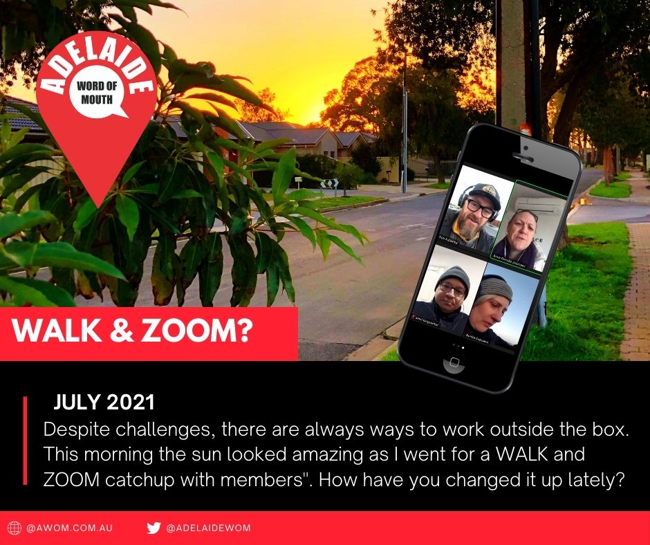 Share with us how you have overcome challenges lately?
#brainstrust #communityengagement

Thanks to all that logged in to this morning's unique walk and zoom catchup.