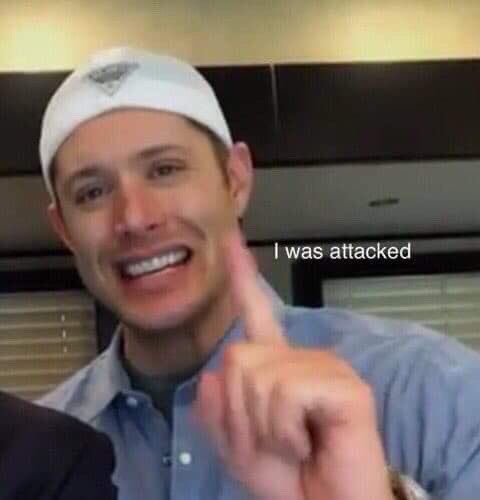 ⠀   ⠀   ⠀   ⠀   ⠀  
⠀   ⠀Dean en su defensa : 
⠀   ⠀