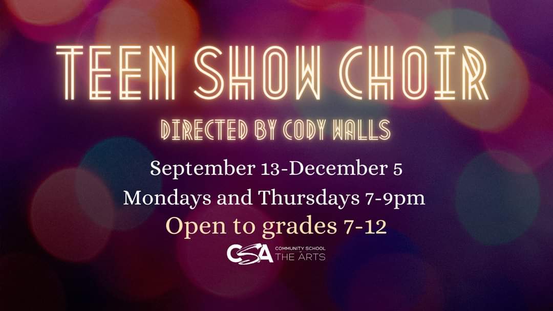 Be ready to create beautiful music, be exposed to different genres, dance, and to have fun! This year’s show choir will be featured in our All Together Now fundraiser in November, will tour the River Valley on December 3rd, and will have a showcase performance on December 5th.