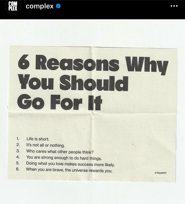 Adverttown's tweet photo. You know that one thing you really want to go for but maybe doubt and fear is holding you back…GO FOR IT! https://t.co/gIWC8nTrf9