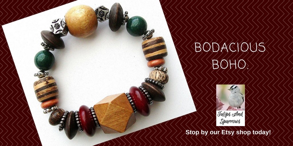 TulipsSparrows's tweet photo. #bohojewelry #bohobracelet #woodjewelry #woodbracelet #ethnicjewelry #globaljewelry #tropicaljewelry #falljewelry #fallbracelet #chunkyjewelry #chunkybracelet https://t.co/xgfYBOt1Qd https://t.co/7dcjtZzaKv
