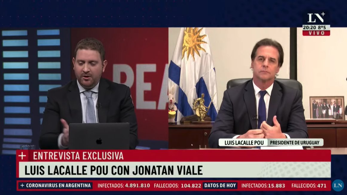 📺 @LuisLacallePou: 'Yo represento a un país, no a una ideología' #MásRealidad @lanacionmas Entrevista completa acá 👉 ow.ly/LCgC50FFWjT