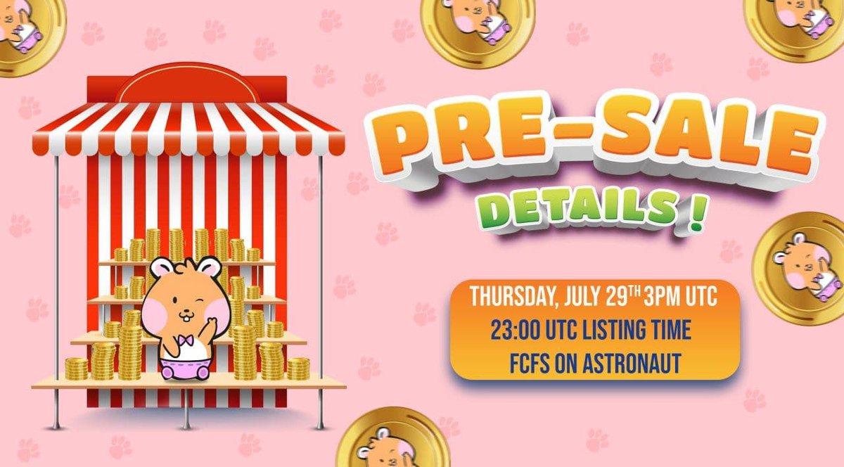 hulkordie's tweet photo. 🚨 PRE-SALE ALERT! 🚨

📍 $MARU will be latest #IDO on @astronauttoken
📍 Teaching #DeFi #Crypto concepts through cartoons
📍 Pre-sale 7/29 3PM UTC FCFS!
📍 Complete #BSC ecosystem, @riyokutv will headline

FCFS Pre-sale -> https://t.co/KWu623vu3W
TG -> https://t.co/K4o8i63jHb https://t.co/31Fg6Nz8GN