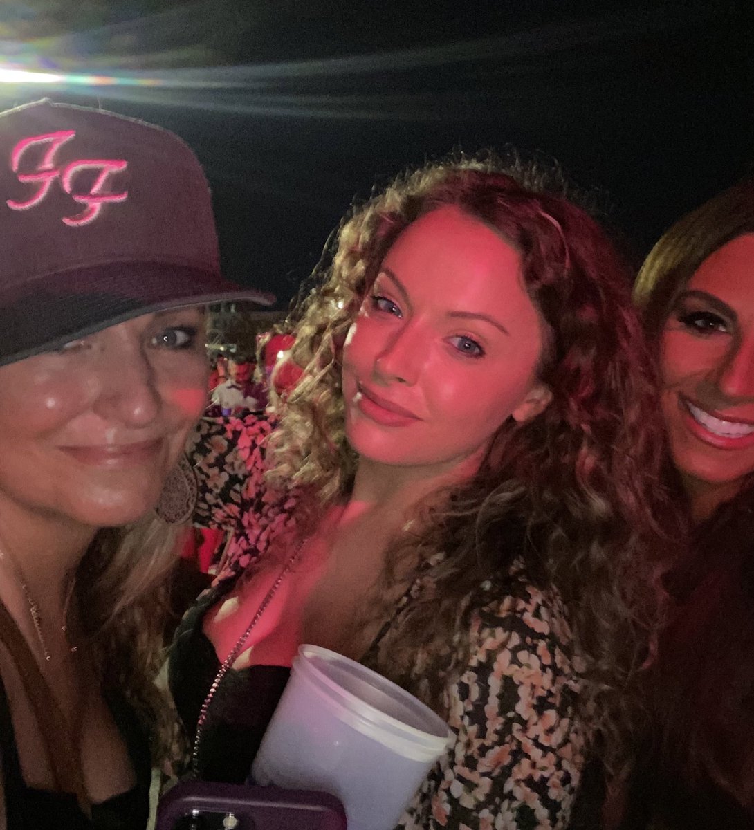 RealLauraSteele's tweet image. Just 3 Cincinnati radio girls &amp;amp; &amp;amp; the Foo Fighters. What a fantastic night at the brand new @IconMusicCenter @MsRachelElliot @SaraElyse128 @foofighters