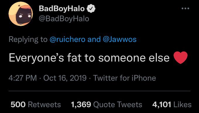 Alexishatesyts's tweet photo. // fatphobia, bodyshaming, bbh neg

Here's some ss's of what bbh has said ( there's some more but here's some ) https://t.co/XnZUGaHiMn