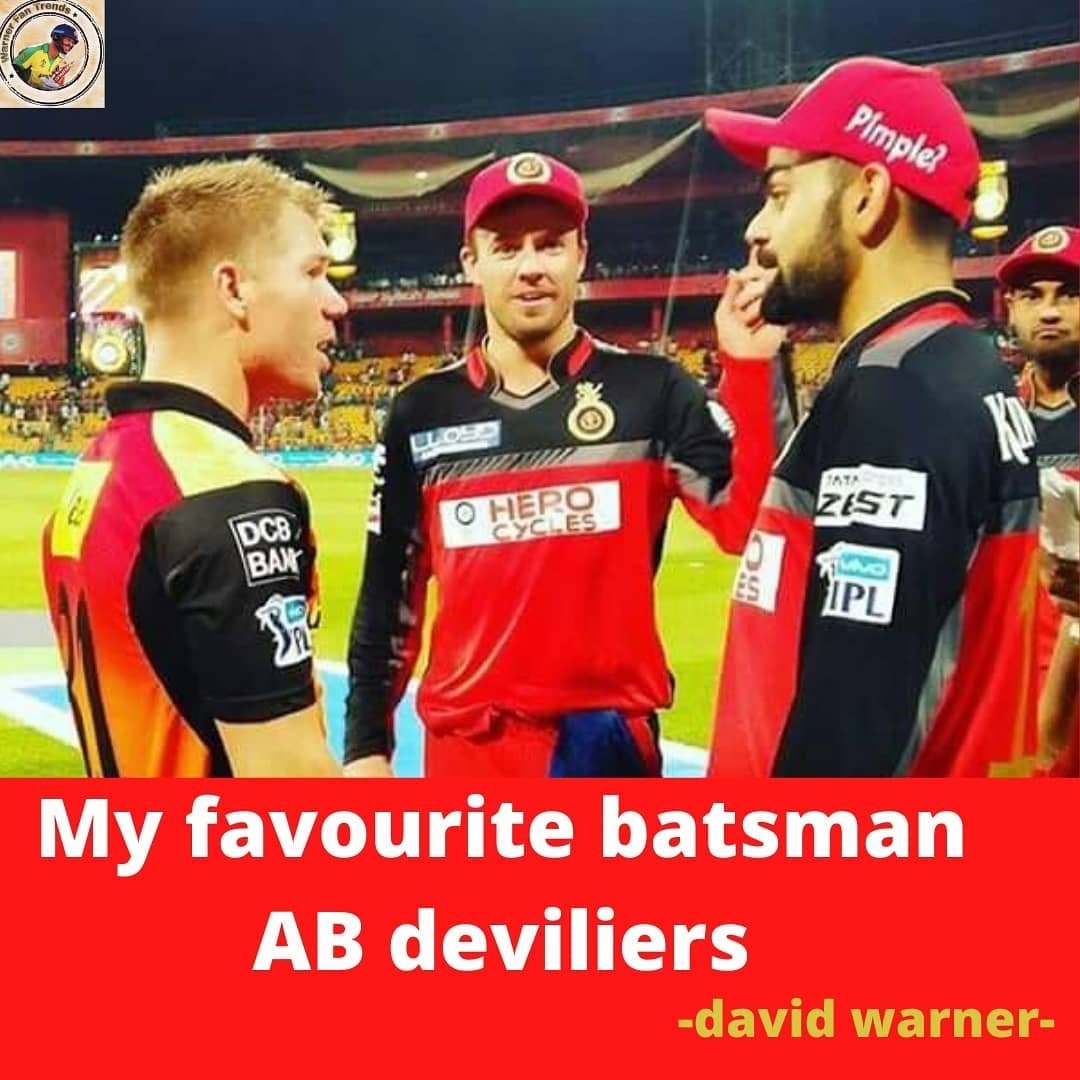 WarnerFanTrends's tweet photo. @davidwarner31 about @ABdeVilliers17
#Welovewarner
#warnerfantrends
#Warnerforever
#warnerfanquotes
#davidwarner
#davidbhai
#abdevilliers
#abd
#RetainWarner
#bringbackwarner https://t.co/hUvXvA5weh