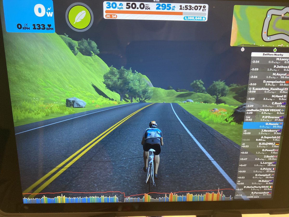 owenhannie's tweet image. Okay @moflavadj I finally completed your challenge. 100km in 3h41m. I could not do it before 09:00 as I had a couple of disruptions along the way. It’s a valuable lesson when teaching your kids about saving, some goals take longer to achieve. #sanlamsavingsJar