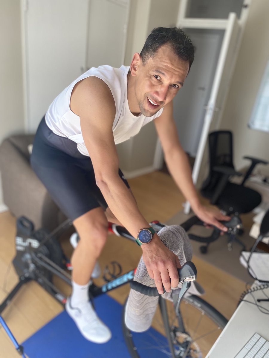 owenhannie's tweet image. The pain cave😅