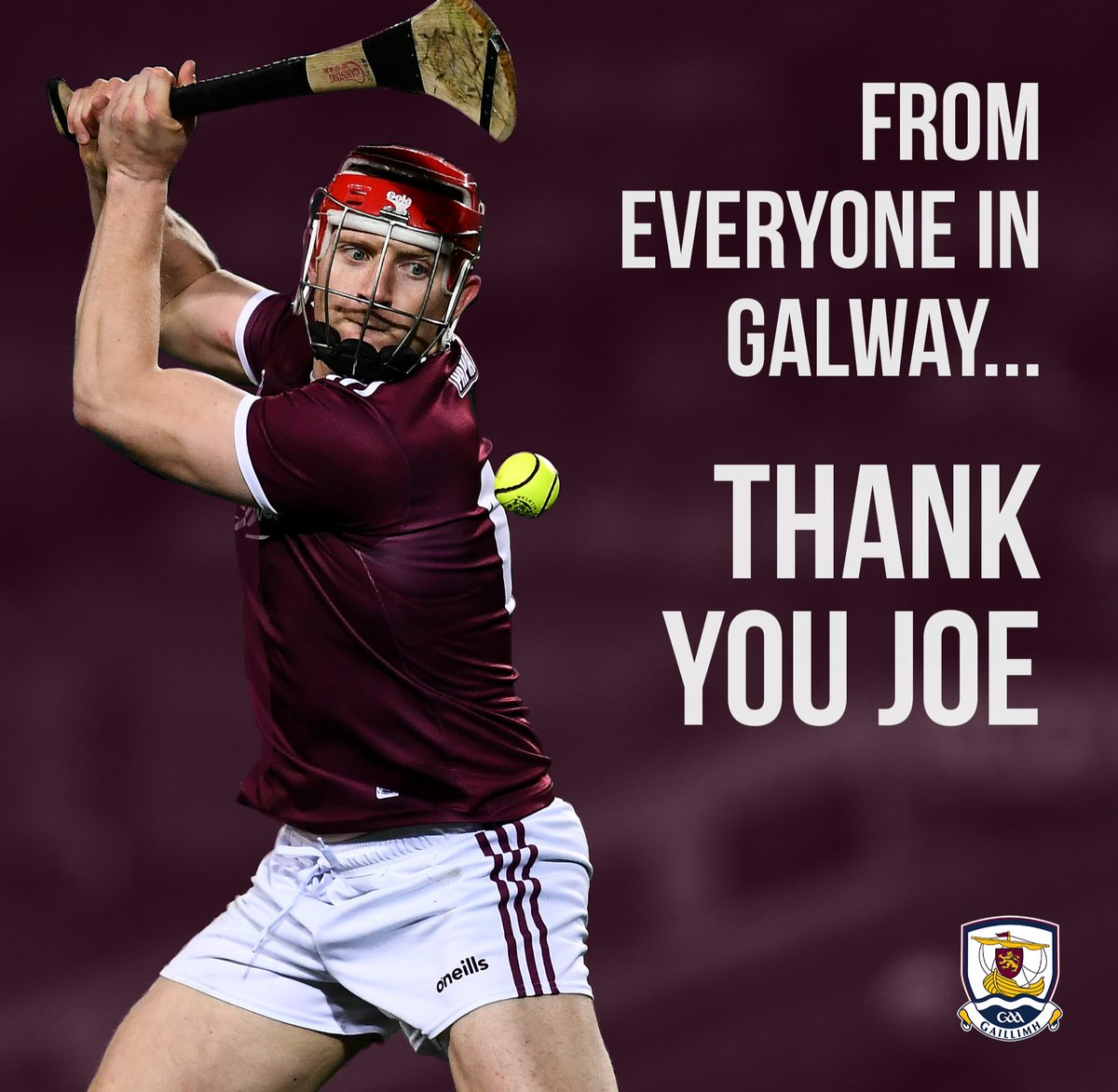 Galway_GAA's tweet photo. 👑Joe Canning  
1 All-Ireland 
4 All Ireland Snr Club Championship with Portumna 
5 All-Stars  
GAA-GPA Hurler of the Year 2017 
62 Championship Appearances for Galway 
All time Championship top scorer 27 goals and 486 points  
Holds record for most side-line cuts scored at 28 https://t.co/q1zjfISrg7