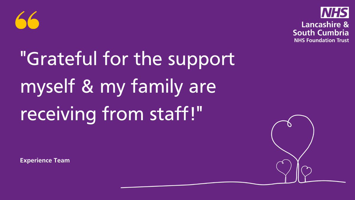 Experience and Engagement Team @LSCFT (@experiencelscft) on Twitter photo ๐ข๐ฃ๏ธThank you Thursday Feedback from our Friends and Family Test - FFT! Feedback for our team at the Dova unit <a href="/_Anthonydavison/">Director of Nursing and Quality .</a> ๐ข๐ฃ๏ธ๐ฉโโ๏ธ๐๐#fft #friendsandfamily #positivefeedback #keepupthegreatwork <a href="/WeAreLSCFT/">Lancashire & South Cumbria NHS Foundation Trust</a> <a href="/Nell1Maria/">Maria Nelligan ๐</a> <a href="/pauljebb1/">Prof Paul ๐RN MA OStJ Prof of Practice</a> <a href="/LesleyP222/">Lesley Whittaker</a> @Lancsgirl2014 <a href="/change_talks/">Sam Tyrer</a> ๐ข๐ฃ๏ธThank you Thursday Feedback from our Friends and Family Test - FFT! Feedback for our team at the Dova unit <a href="/_Anthonydavison/">Director of Nursing and Quality .</a> ๐ข๐ฃ๏ธ๐ฉโโ๏ธ๐๐#fft #friendsandfamily #positivefeedback #keepupthegreatwork <a href="/WeAreLSCFT/">Lancashire & South Cumbria NHS Foundation Trust</a> <a href="/Nell1Maria/">Maria Nelligan ๐</a> <a href="/pauljebb1/">Prof Paul ๐RN MA OStJ Prof of Practice</a> <a href="/LesleyP222/">Lesley Whittaker</a> @Lancsgirl2014 <a href="/change_talks/">Sam Tyrer</a>