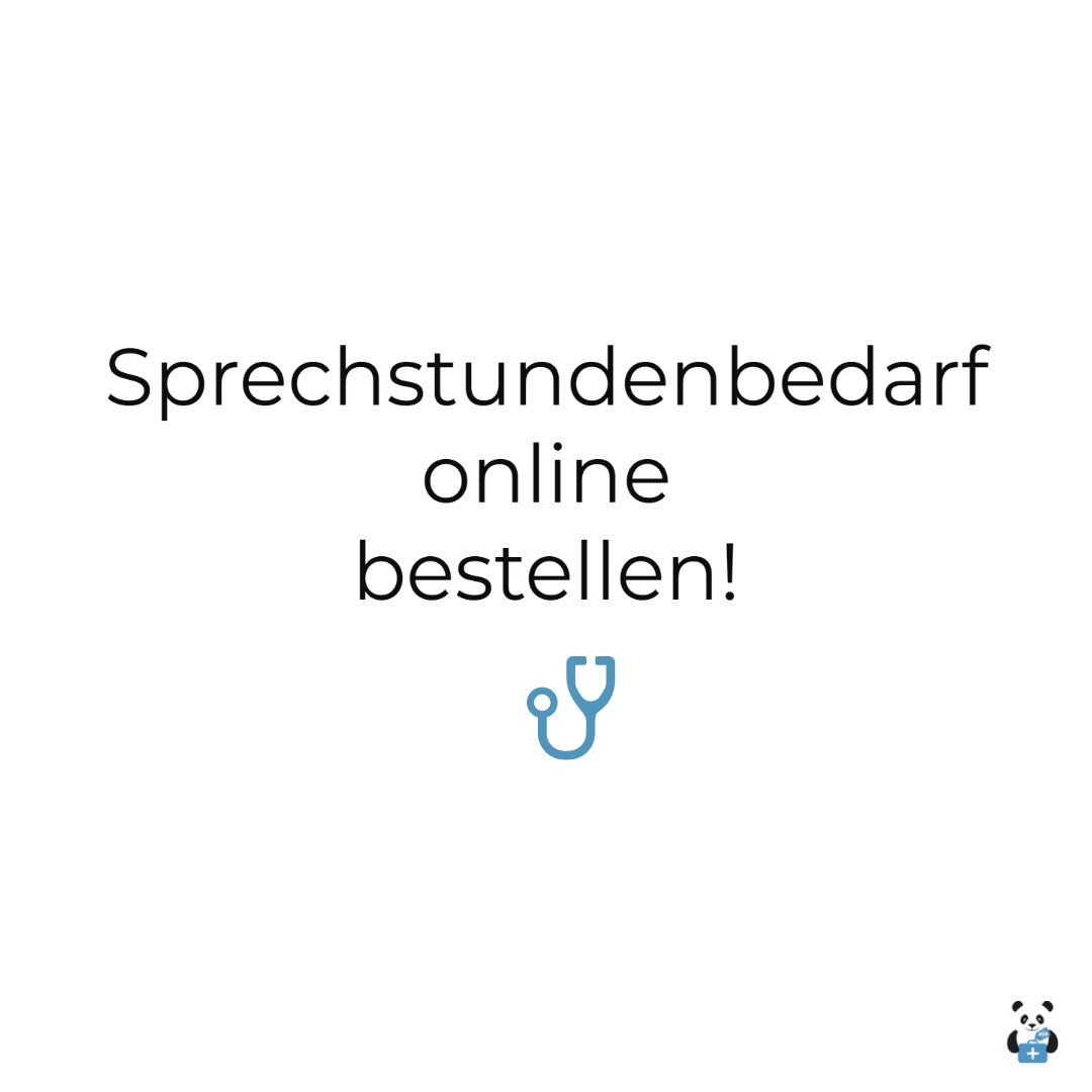 PraxisPanda's tweet photo. Hier erfahren Sie, wie Sie Ihren Sprechstundenbedarf bequem bei PraxisPanda bestellen:⁠
⁠
https://t.co/6erJrjE0TB https://t.co/tpbhbLTEmm