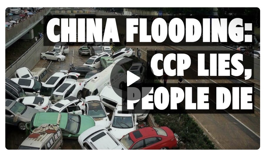 Mr Wu Europe: #CHINA #FLOODING: CCP Lies, People Die youtu.be/e2M94_chh7Q via @YouTube