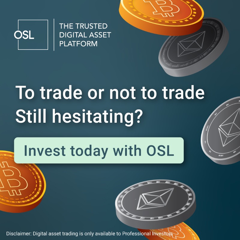 osldotcom's tweet photo. Talk to OSL today and start #cryptocurrency trading
SFC-licensed • Listed •  Insured • Big-4 Audited