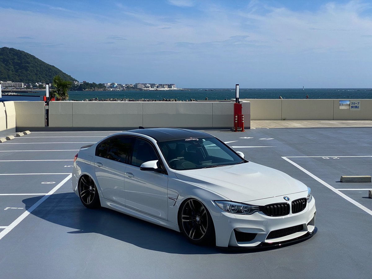 F80_kouta's tweet image. 納車されちゃいました🤭

#F80M3 #BMW
#AIRLIFT
#MOONTECH