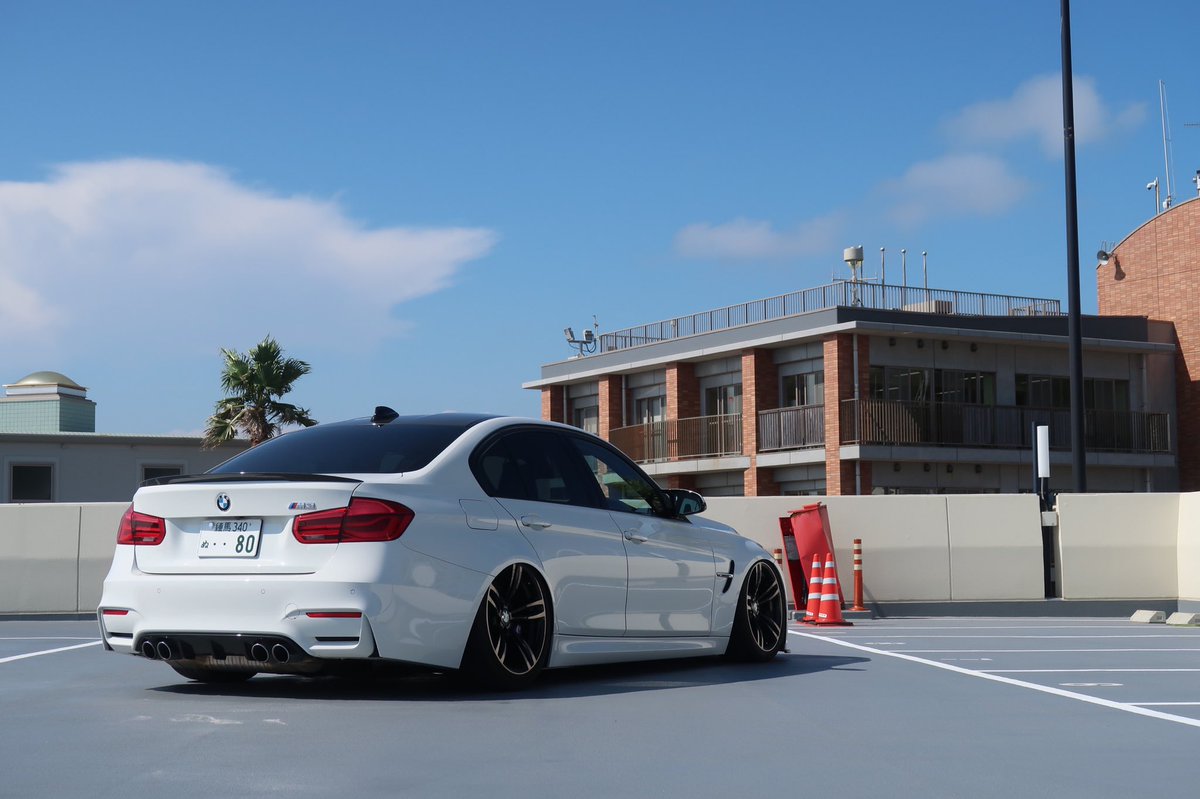 F80_kouta's tweet image. 納車されちゃいました🤭

#F80M3 #BMW
#AIRLIFT
#MOONTECH