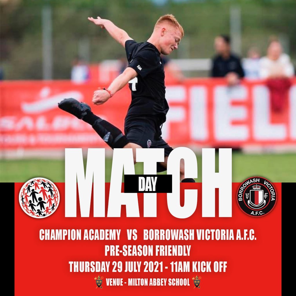 ChampionGoup's tweet image. Our Academy group are in action today at  @MiltonAbbey against Borrowash Victoria U18s. #champion #academy #footballprogram