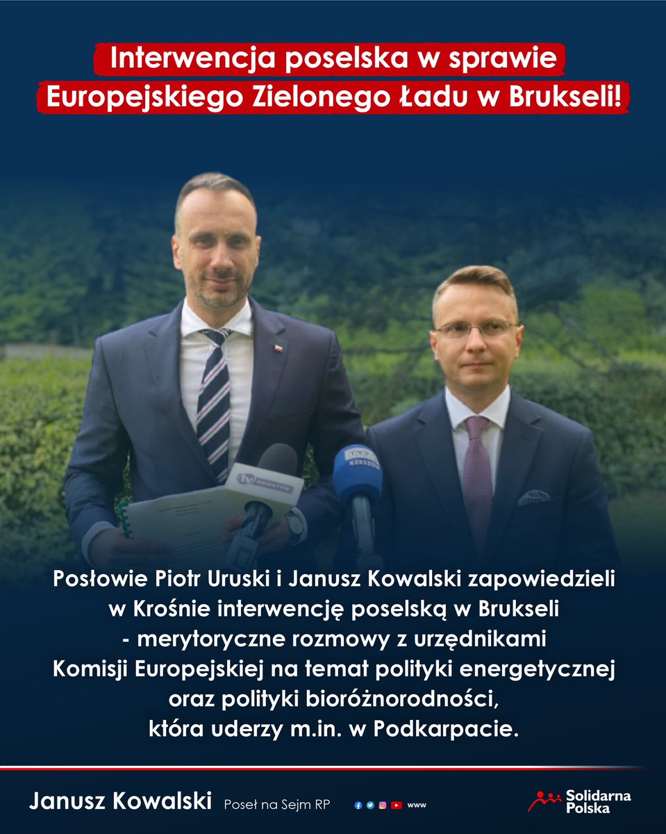 Janusz kowalski twitter