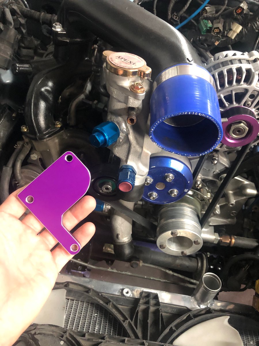driftfcbuckey's tweet image. New Parts for the FD. Deleted OMP! Hopeful this engine will last a little bit longer while running cleaner for the environment 🌍 

#FullFunctionEngineering #13b #FD3S #billet #13b #RX7Factory