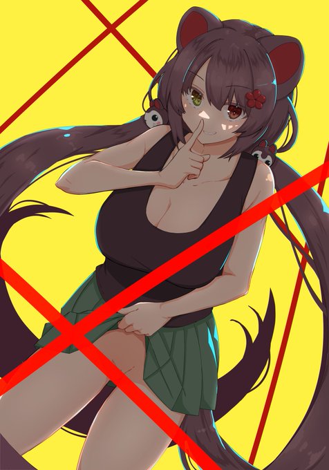 これはスカートたくしあげるinitk
#とこ屏風 