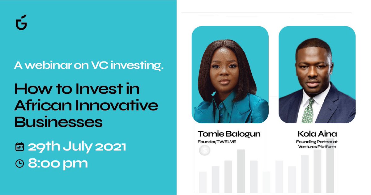 kola_aina's tweet photo. Years ago I posed the question; “Who will own our future Unicorns?” https://t.co/44GJpvMwb2  

2021 &amp; 75 investments later; I am witnessing the rise of local venture capital in the form of angels, LP’s &amp; funds. This why I am excited to spend time with the @TGIClub later today. 🚀 https://t.co/xHTnzdruZd