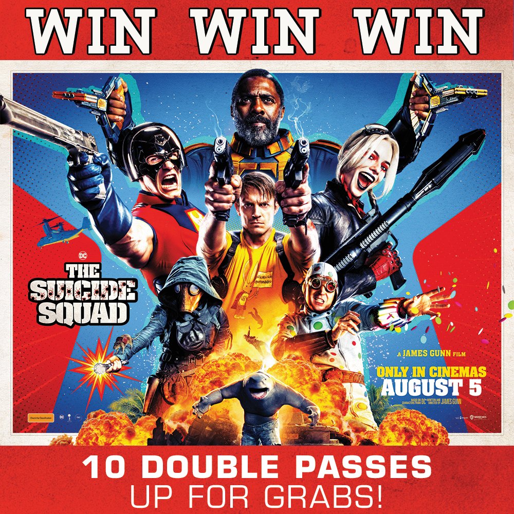 To celebrate the release of #TheSuicideSquad on 5 August, we have 10 Double Passes to give away thanks to our friends at <a href="/warnerbrosau/">Warner Bros AU</a>! 😍🎉

Like and RT for your chance to WIN. Good luck!