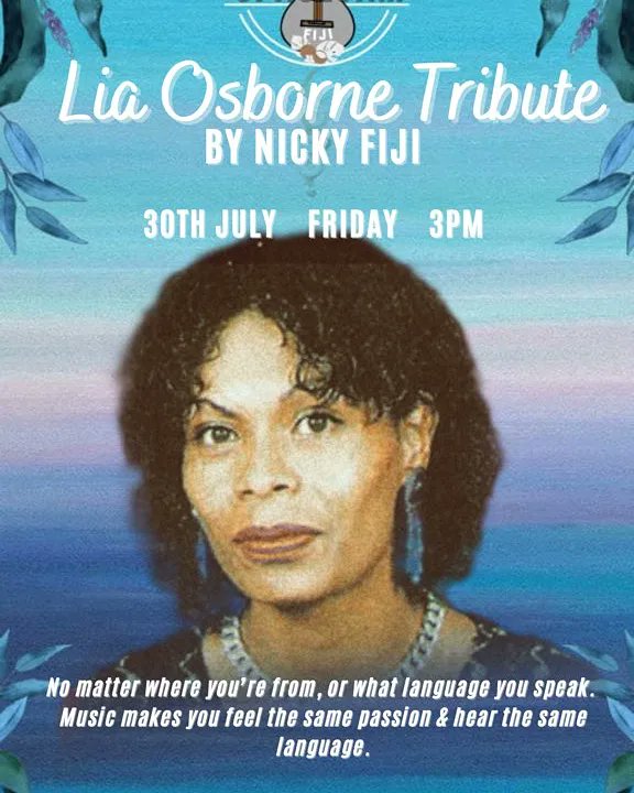 danmatanimeke's tweet photo. Hey Guys!!!!
"ITS THE LIA OSBOURNE TRIBUTE"
Don't forget to Tune in to @Nicky_music00 tomorrow at 3PM FJ TIME. Come wind down with us to some classic #LiaOsbourne tracks!!! Only on #TwitterSpaceJam with @DTee679 @epeli_tuibeqa & I @vt_vtel. #teamfiji #NickysJam https://t.co/EetHP5nnN5