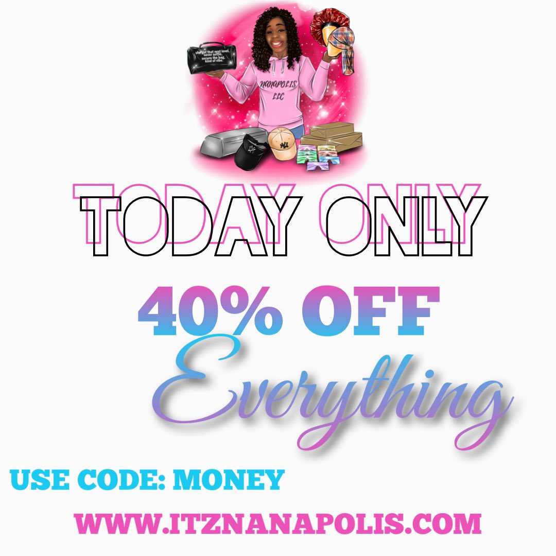 itznanapolis's tweet photo. I am so grateful to have an amazing support system and returning customers❤️And for those reasons, we are having a 24 hour, SITE WIDE SALE! This includes but is not limited to the Ultimate designer Vendor list! USE CODE: MONEY at checkout for 40% OFF ❤️✨ don’t miss it!! #support https://t.co/R2kEcrpLaj