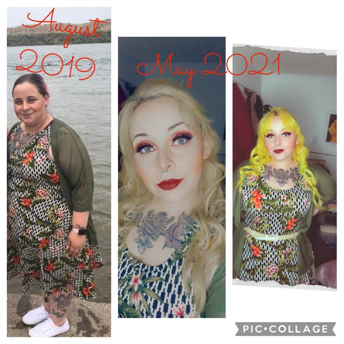 #glowup looking at how far I&rsquo;ve come in less than a year and I am proud of myself. Not where I wanna<a href="/tag/glowup"class="tags">#glowup</a><a href="/tag/weightloss"class="tags"><span>#weightloss</span></a><a href="/tag/onlyfans"class="tags"><span>#onlyfans</span></a>