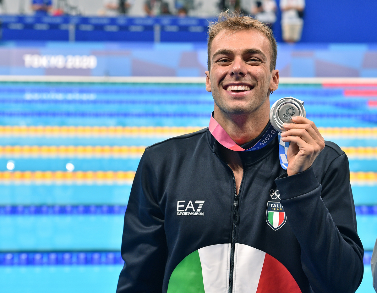 Coninews's tweet photo. Oltre ogni ostacolo, oltre ogni limite. 💙

SUPER GREG e il suo meraviglioso argento! ✨🥈✨

#ItaliaTeam #Tokyo2020 #Paltrinieri #Swimming @FINOfficial_ https://t.co/9DLMoWyMCP